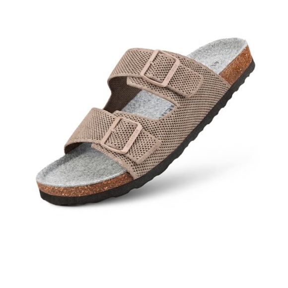 GIESSWEIN MERINO Brown Double Strap Sandals SIZE 41 US 10/10.5 - Picture 1 of 7